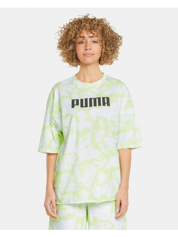 puma summer graphic γυναικείο t-shirt (9000096659_49381)
