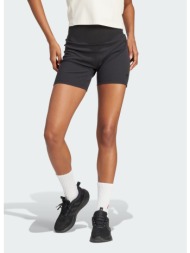 adidas sportswear lounge ribbed high-waist bike shorts (9000182285_1469)