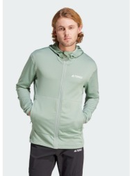 adidas terrex terrex xperior light fleece hooded jacket (9000182140_65890)
