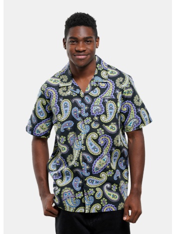 huf paisley woven top ανδρικό πουκάμισο (9000105494_1469)