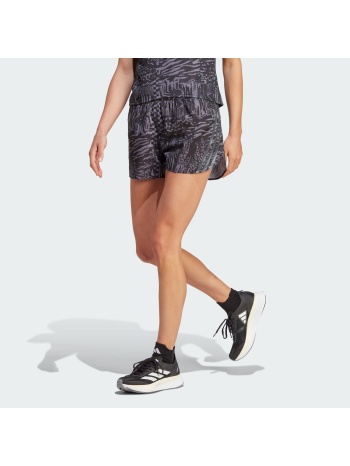 adidas run icons 3-stripes allover print running shorts