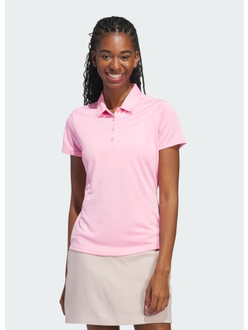 adidas women`s solid performance short sleeve polo shirt