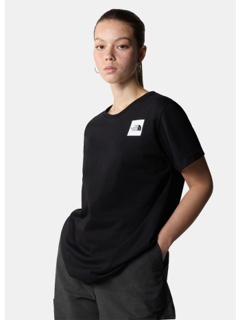 the north face w s/s relaxed fine tee tnf blac
