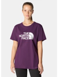 the north face w s/s relaxed easy tee blackcurra (9000174943_75474)