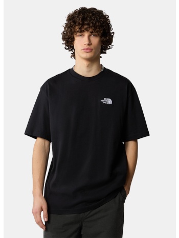 the north face m s/s essential oversiz tnf black