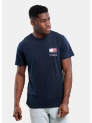 tommy jeans slim essential flag ανδρικό t-shirt (9000182825_75502)