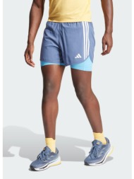 adidas own the run 3-stripes 2-in-1 shorts (9000181316_75418)
