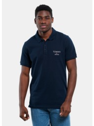 tommy jeans slim corp ανδρικό polo t-shirt (9000182847_75502)