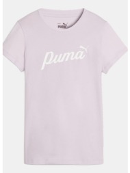 puma ess+ blossom script γυναικείο t-shirt (9000162968_72416)