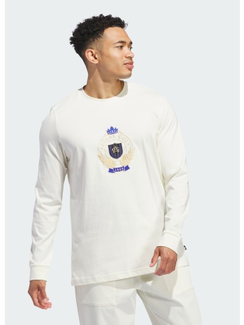 adidas go-to crest graphic long sleeve tee