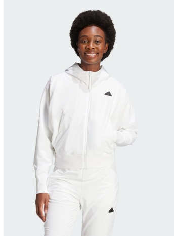 adidas sportswear z.n.e. woven full-zip hoodie