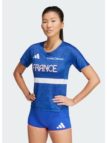 adidas team france athletisme t-shirt women