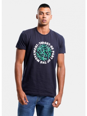 target t-shirt s.jersey ``βe part`` ανδρικό t-shirt