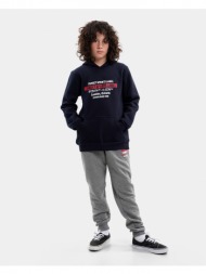 target hoodie & cuffed print pants fleece ``sports`` παιδικό σετ φόρμας (9000118357_003)