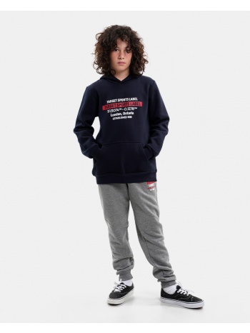 target hoodie & cuffed print pants fleece ``sports``