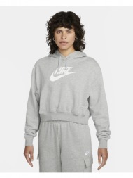 nike sportswear club fleece γυναικεία μπλούζα με κουκούλα (9000110812_4400)