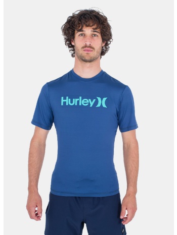 hurley oao quickdry rashguard ss μπλουζα ανδρικο