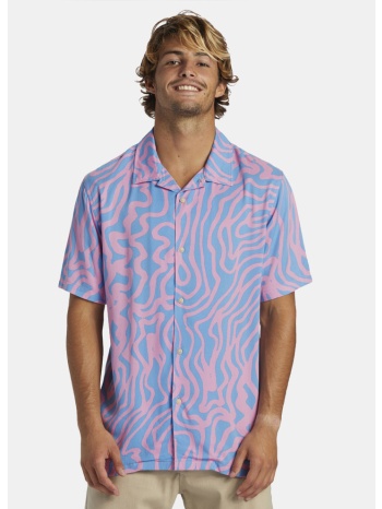 quiksilver pool party casual ss πουκαμισο ανδρικο