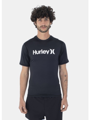 hurley oao quickdry rashguard ss μπλουζα ανδρικο