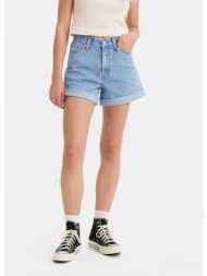 levi`s rolled 80s mom γυναικείο τζιν σορτς (9000171676_74559)