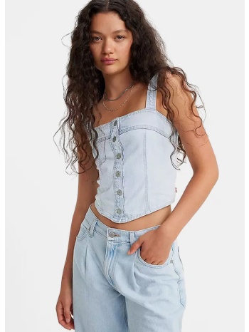 levi`s drea lightweight γυναικείο τζιν αμάνικο