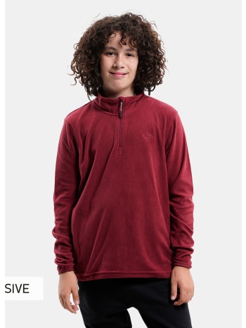 nuff fleece παιδική μπλούζα φούτερ 1/4 (9000147135_1921)