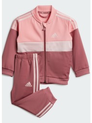 adidas sportswear tiberio 3-stripes colorblock shiny track suit kids (9000196803_80353)