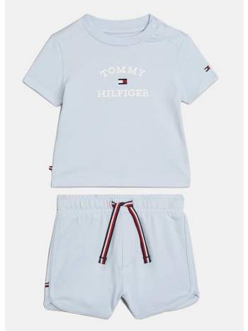 tommy jeans baby th logo short set (9000182566_75512)