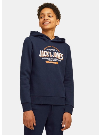jack & jones jjelogo sweat hood 2 col 24/25 noos j