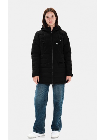 emerson women`s p.p.down long jacket with hood