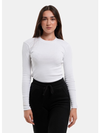 target t shirt long sleeve rib 2x1 cotton (9000190191_3198)