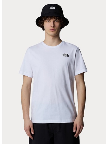 the north face m s/s redbox clbrtn tee tnf wh