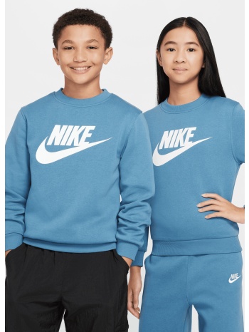 nike k nsw club flc crew ls hbr (9000190939_79057)