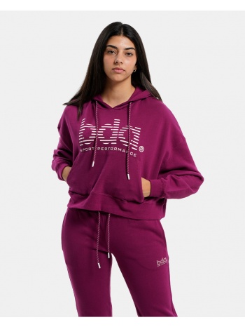 body action women oversized cropped hoodie (9000120403_1903)