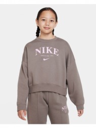 nike sportswear trend παιδική μπλούζα φούτερ (9000111427_18735)