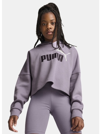 puma ess logo cropped hoodie g (9000193729_79474)