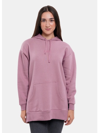target loose hoodie side slits fleece `joyful`