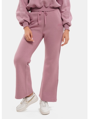 target loose flare hem pants fleece `joyful`