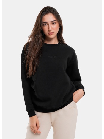 target loose crewneck fleece `joyful` (9000190196_001)