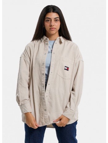tommy jeans corduroy overshirt (9000123579_58386)