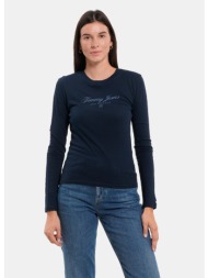 tommy jeans tjw slim prep luxe 1 tee ls (9000201065_75502)