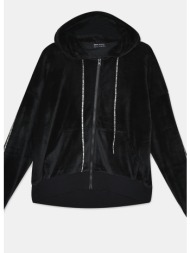 bodytalk velour fz hoodie (9000186689_1469)
