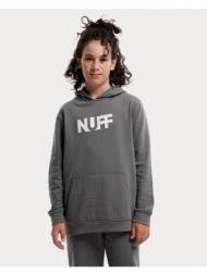 nuff graphic παιδική μπλούζα με κουκούλα (9000108418_6778)
