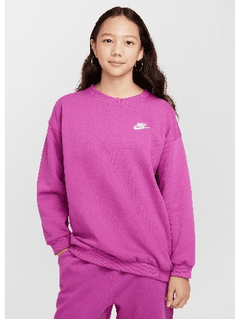 nike g nsw club flc ovrszd crew lbr (9000190400_79002)