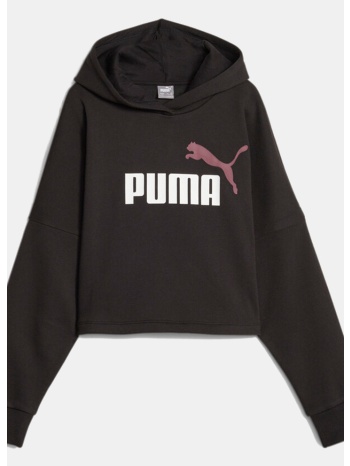 puma ess logo cropped hoodie g (9000158913_71760)