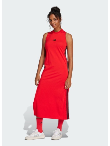 adidas sportswear essentials 3-stripes long racerback dress