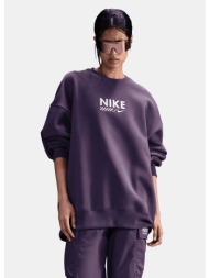 nike w nsw flc os crew gls (9000190520_52386)