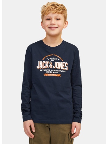 jack & jones jjelogo tee ls o-neck 2 col noos jnr