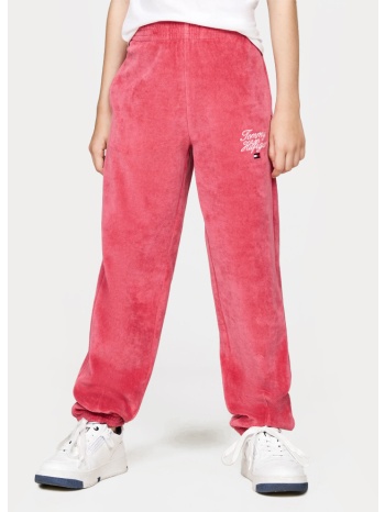 tommy jeans th script velour pant (9000201171_81049)