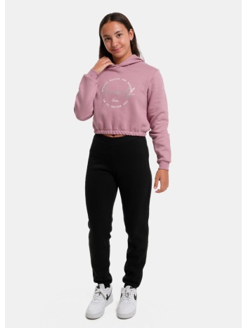target cropped hoodie & cuffed pants fleece ``yous
